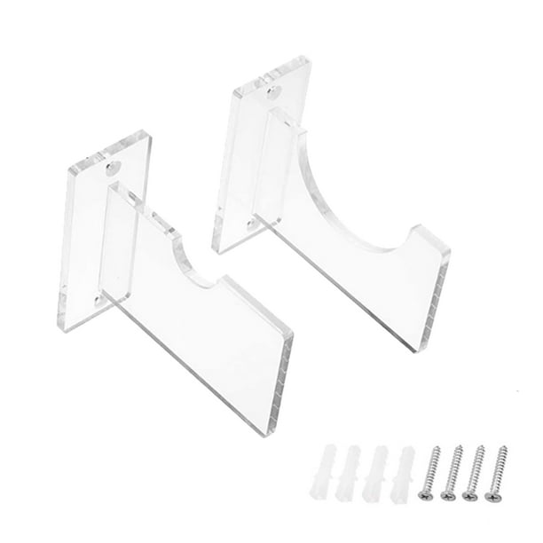 Bat Rack ACRYLIC Wall Mount Baseball Bat Display Stand Baseball Bat Holder